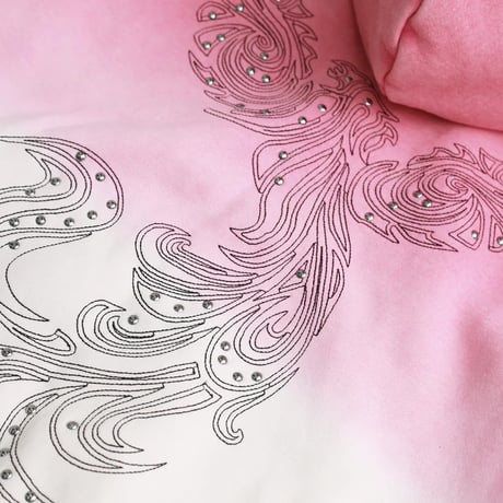 YARDSALE OMBRE HOOD - PINK