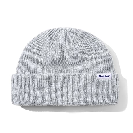 BUTTERGOODS WHARFIE BEANIE - ASH