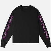 DIME SHARP L/S TEE - BLACK