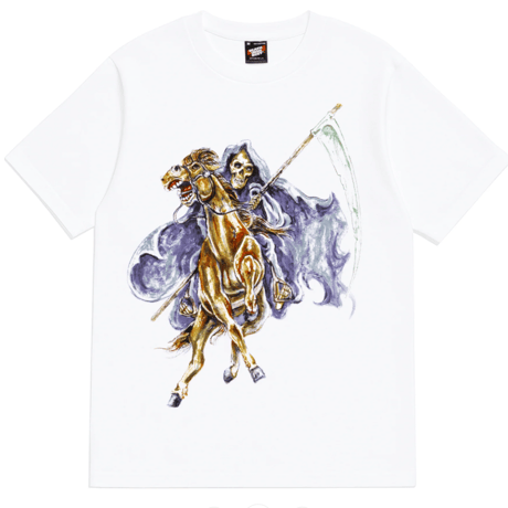 DEATHWISH PALE HORSE TEE - WHITE