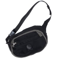HELLRAZOR LOGO EMB POUCH - BLACK / GREY