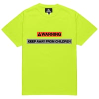 NOTHIN'SPECIAL  KEEP AWAY TEE-SAFETY YELLOW