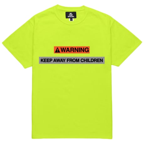 NOTHIN'SPECIAL  KEEP AWAY TEE-SAFETY YELLOW