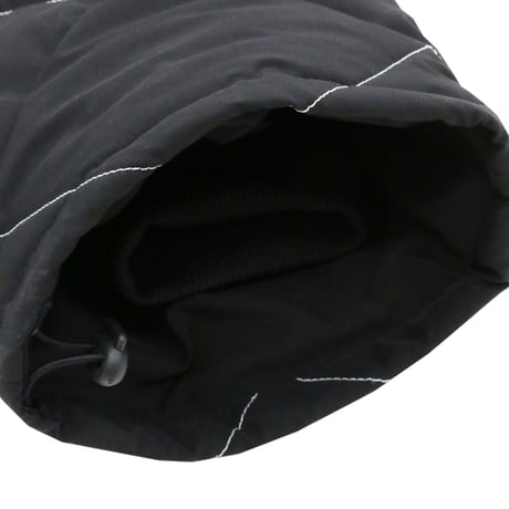 WHIMSY  REFLECTIVE QUILTED DOWN PANTS - BLACK