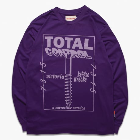 VICTORIA TOTAL  L/S TEE-DARK PURPLE