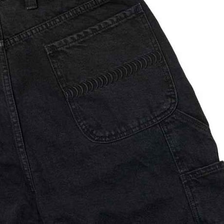 SPITFIRE  BIGHEAD FILL DENIM SHORT - BLACK