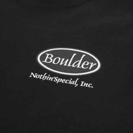 NOTHIN'SPECIAL BOULDER TEE - BLACK