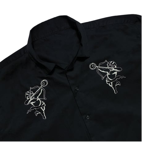 TELEVISISTAR CCBUTTON SHIRT TVS WORKSHIRT - BLACK