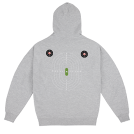 CLASSICGRIP TARGET PULLOVER HOODIE- H,GREY