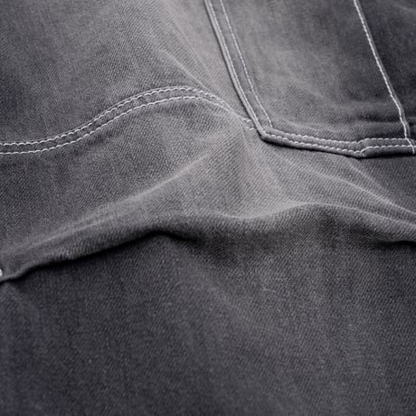 INTERBREED ENGINEER DENIM CARGO PANTS - BLACK