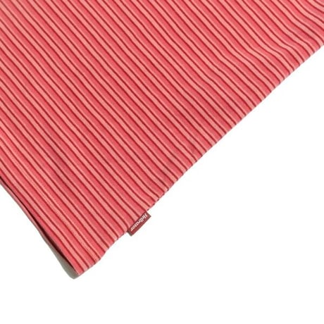 HELLRAZOR MINI LOGO STRIPED SHIRT - RED