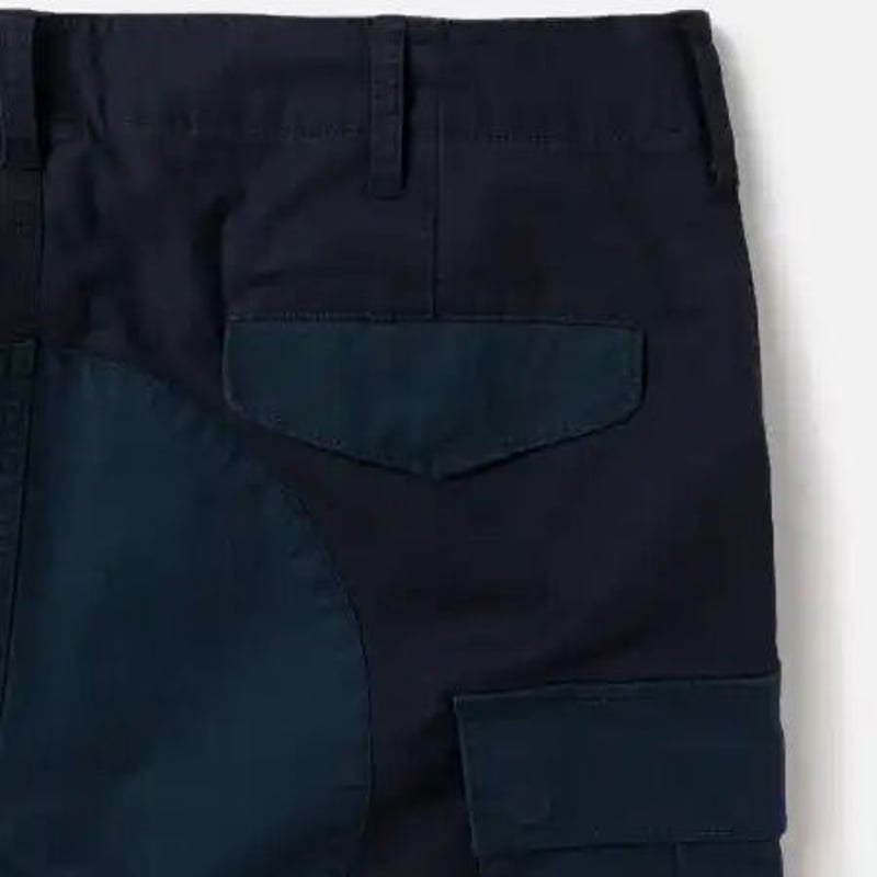 INTERBREED SWITCHED COMBAT PANTS - NAVY | BOTTO...