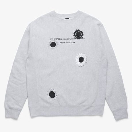 NOTHIN'SPECIAL GANGSTA CREWNECK - HEATHER GREY