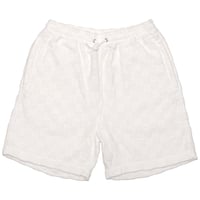 HELLRAZOR IMABARI PILE SHORTS - IVORY