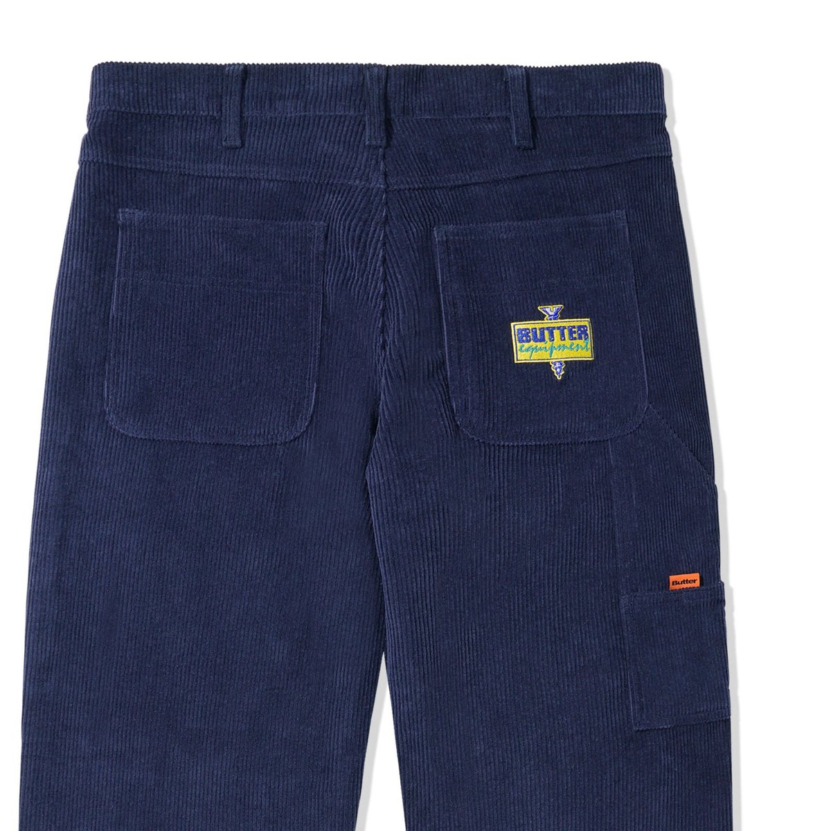 BUTTER GOODS HIGHWALE CORD WORKPANTS - NAVY | B