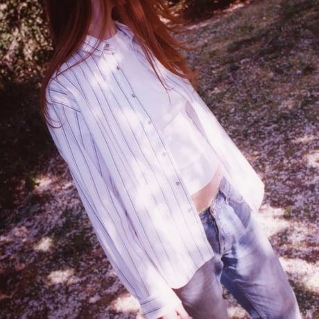 YARDSALE NIGHTLINE STRIPE SHIRT - BLUE