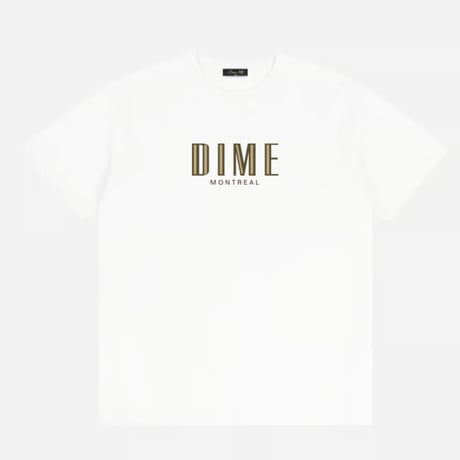 DIME BLOCKS TEE - WHITE
