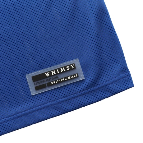 WHIMSY  MESH TEE - ROYAL