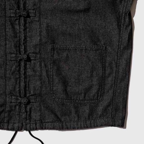DEMARCOLAB  CHIN ZZ DENIM JKT - BLACK