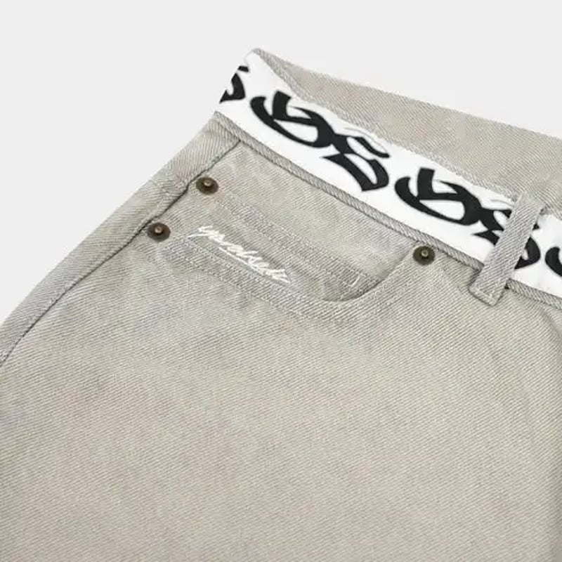 YARDSALE BOSS TROUSERS - SILVER | BOTTOM LINE