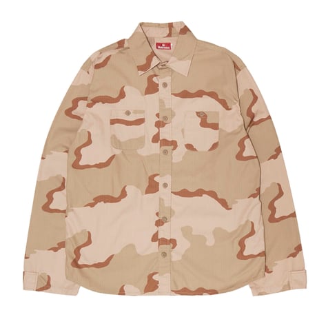 HELLRAZOR MILITARY L/S SHIRT -DESERT CAMO