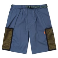 BUTTER GOODS MESH CARGO SHORTS - STONE BLUE