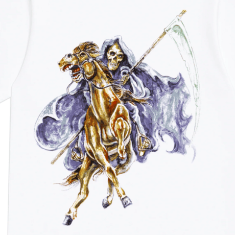DEATHWISH PALE HORSE TEE - WHITE