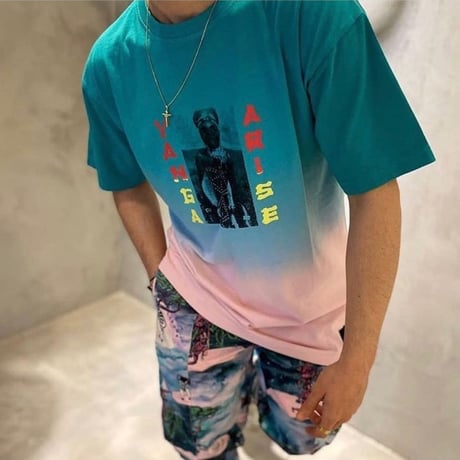 GRIMEY YANGA TEE-GREEN TIEDIE