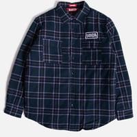 BAKER CRUST FLANNEL JACKET - BLUE