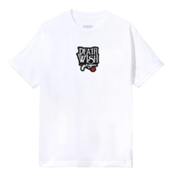 DEATHWISH DEATH AND DYING S/S TEE-WHITE