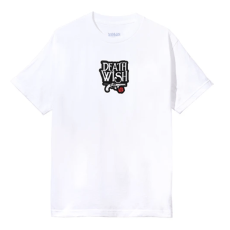 DEATHWISH DEATH AND DYING S/S TEE-WHITE