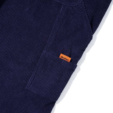 BUTTER GOODS HIGHWALE CORD WORKPANTS - NAVY