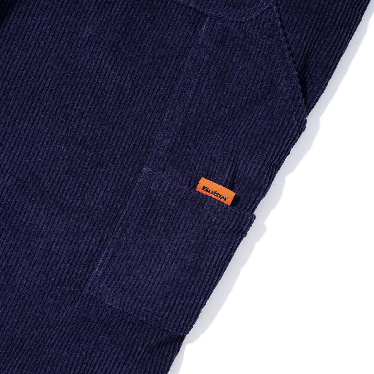 BUTTER GOODS HIGHWALE CORD WORKPANTS - NAVY | B
