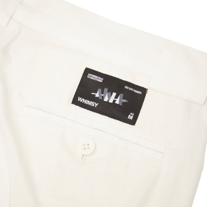 WHIMSY TENCEL CHINOS - WHITE | BOTTOM LINE