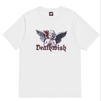 DEATHWISH CHERUB TEE - WHITE