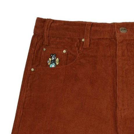 BUTTER GOODS CYMBALS CORDUROY SHORTS -BROWN