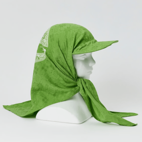 RAJABROOKE BATIK GARDENING CAP - LT.HIJAU
