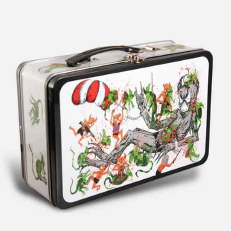 BAKER SKATEBOARDS TOXIC RATS TIN LUNCH BOX