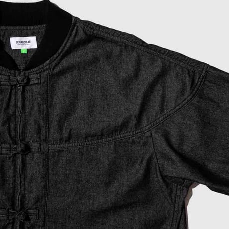 DEMARCOLAB  CHIN ZZ DENIM JKT - BLACK