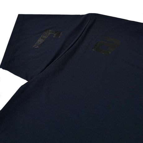 RAJABROOKE V-NECK TEE - NAVY