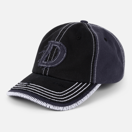DIME WAVY D LOW PRO CAP - BLACK