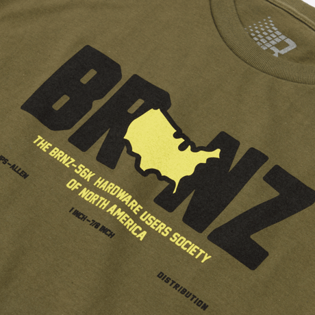 BRONZE 56K BRNZ TEE - MILITARY