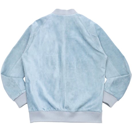 WHIMSY SUEDE BOMBER - L,BLUE