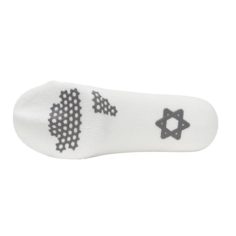 WHIMSY WASHI NO SHOW SOCKS - WHITE