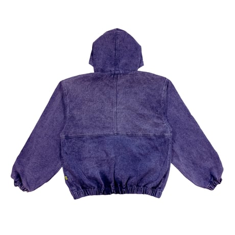 TELEVISISTAR DENIM JACKET - PURPLE DENIM WASHED
