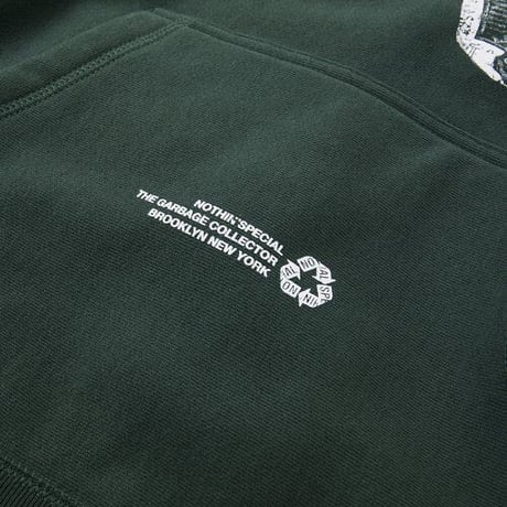 NOTHIN SPECIAL NEW PART HOODY -  F,GREEN