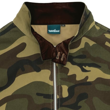 INTERBREED FIELD SWING TOP - WOODLAND CAMO