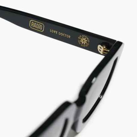 RADIO EYEWEAR "THE FUZZ" - Black Polished / Black