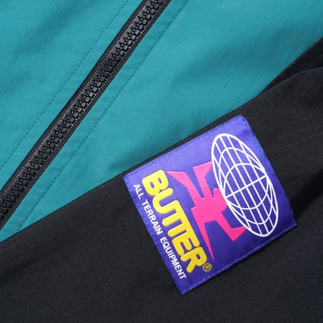 BUTTER GOODS TERRAIN JACKET - BLACK/TEAL