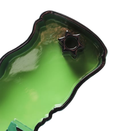 WHIMSY ASH TRAY - GREEN